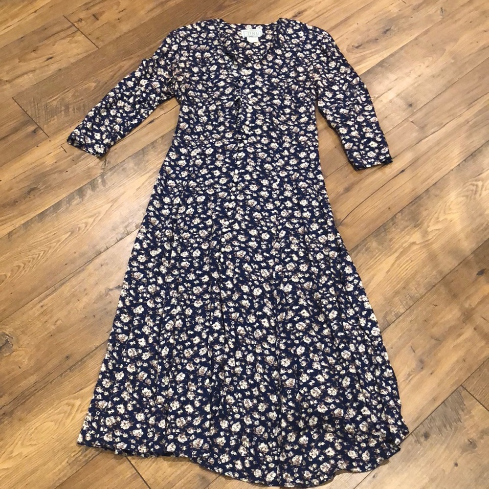 Maxi floral dress